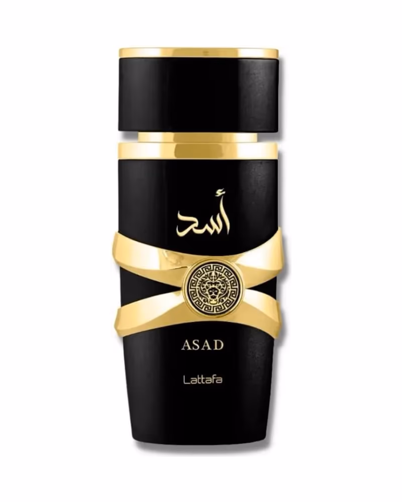 Lattafa Asad Black, frasco de 100 ml