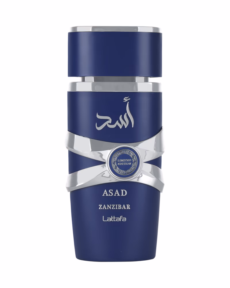 Lattafa Asad Zanzibar Limited, frasco de 100 ml