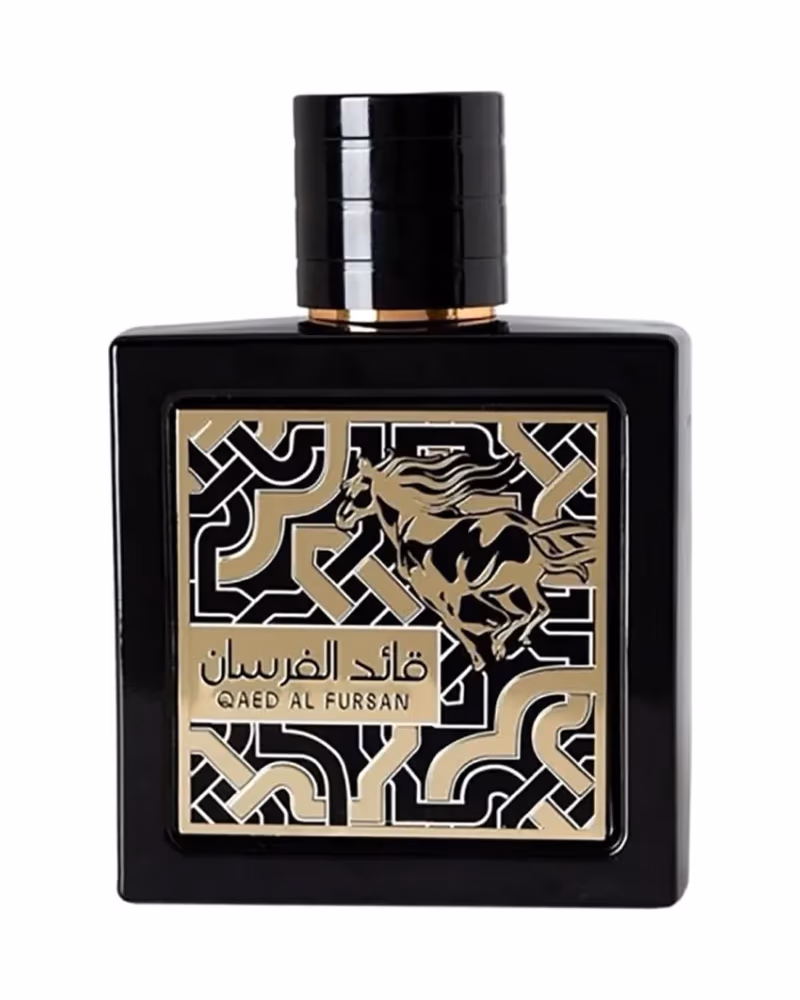 Lattafa Qaed Al Fursan Black, frasco de 90 ml