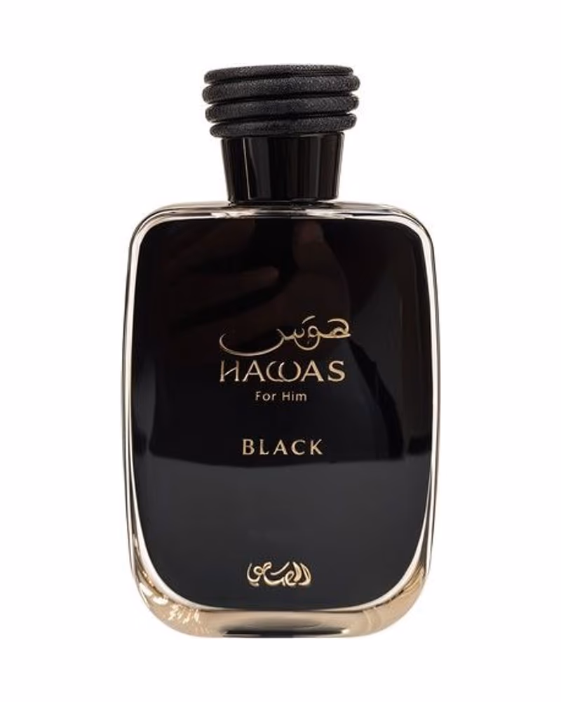 Rasasi Hawas Black, frasco de 100 ml